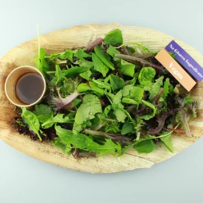 Meal card cover for: Small Mixed Leaf Salad with Pomegranate Dressing - 3-4 portions