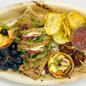 Meal card cover for: Individual Gold Lunch - Vegan