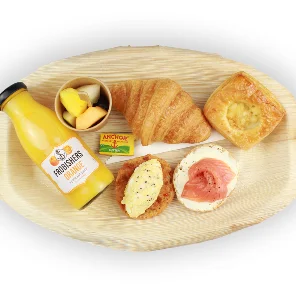 Meal card cover for: Continental Breakfast with Open Mini Bagels