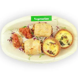 Meal card cover for: Small Vegetarian Finger Buffet Platter