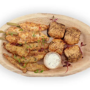 Meal card cover for: Meat Finger Buffet Platter