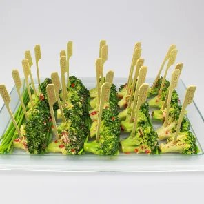 Meal card cover for: Broccoli Picante