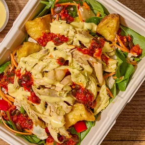 Meal card cover for: Calabrian Chilli Chicken