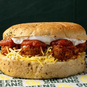 Meal card cover for: Onion Sage Vegan Meatball Focaccia
