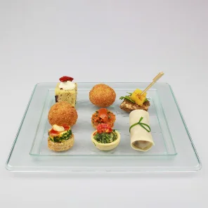 Meal card cover for: Lavender - (8 canape per person)