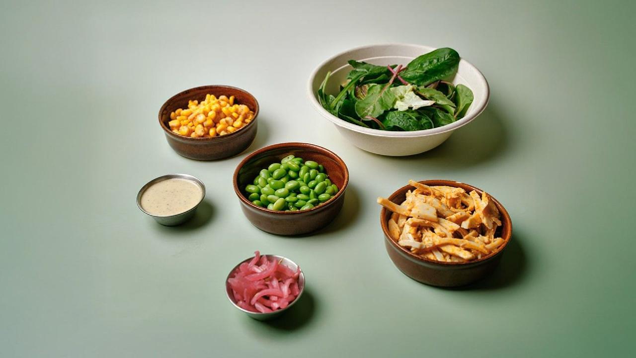 Meal card cover for: BYO Salad
