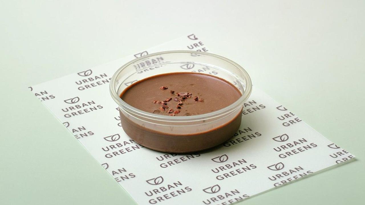 Meal card cover for: UG Chocolate Mousse