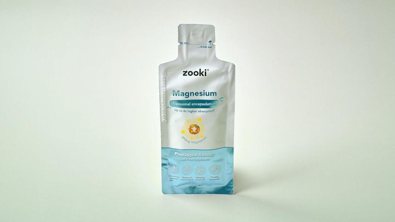 Meal card cover for: Zooki Liquid Magnesium - Pineapple & Guava