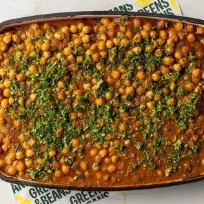 Meal card cover for: Creamy Chickpea ( Serve 2-4 )