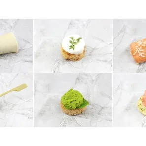 Meal card cover for: Mixed Canape Selection - Box of 36