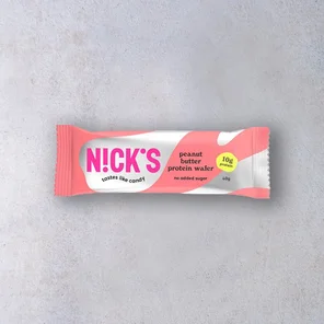 Meal card cover for: Nick's Protein Wafer Peanut Butter