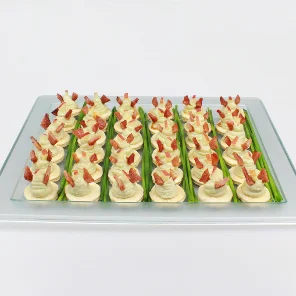 Meal card cover for: Candied Bacon, Apple & Blue
