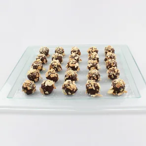 Meal card cover for: Salted Caramel & Almond Truffle