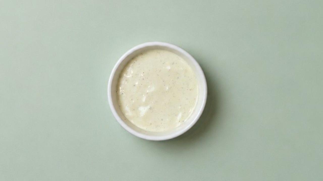 Meal card cover for: Caesar Dressing