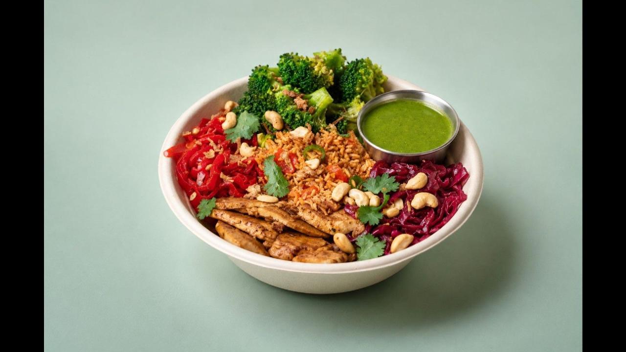Meal card cover for: Paradise Salad