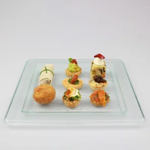 Meal card cover for: Saffron - Vegetarian (8 canape per person)