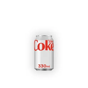Meal card cover for: Coke Diet - 330ml can