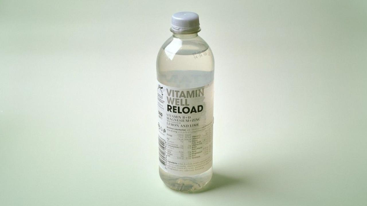 Meal card cover for: Vitamin Well Reload - Lemon & Lime