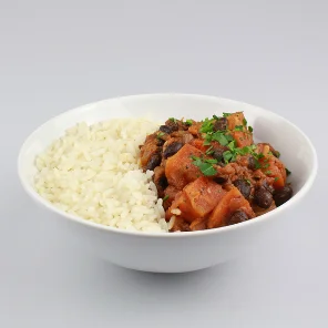 Meal card cover for: Feijoada, Brazilian Black Bean Stew - Bowl Meal