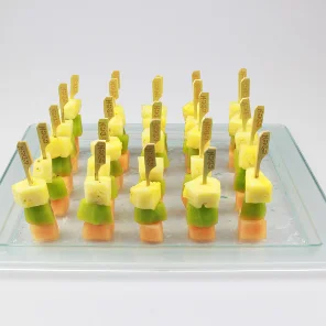 Meal card cover for: Fruit Kebab