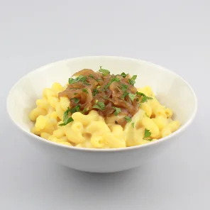 Meal card cover for: Macaroni Cauliflower with Caramelised Onion - Bowl Meal