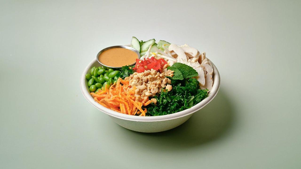 Meal card cover for: Thai Crunch