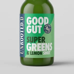 Meal card cover for: Unrooted Super Greens & Lemon Shot