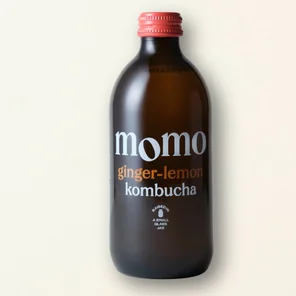 Meal card cover for: MOMO Ginger Kombucha