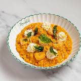 Meal card cover for: Risotto ai Gamberoni