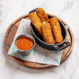 Meal card cover for: Mozzarella Fritta