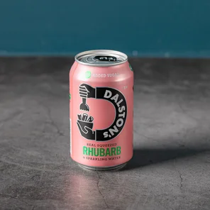 Meal card cover for: Dalston's Fizzy Rhubarb