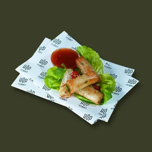 Meal card cover for: Veg Spring Rolls (VE)