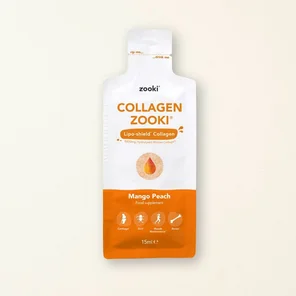 Meal card cover for: Zooki Collagen Mango Peach
