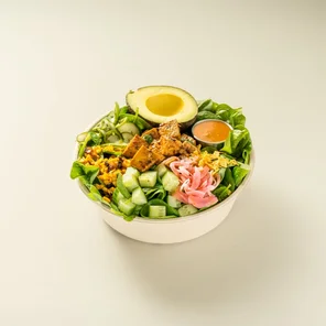 Meal card cover for: Mex on the Beach - Sesame chilli tofu