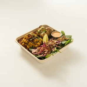 Meal card cover for: Satay Protein Bowl - Cajun Chicken Thighs