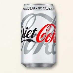 Meal card cover for: Diet Coke