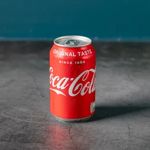 Meal card cover for: Coke