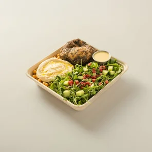 Meal card cover for: Middle Feast Protein Bowl - Cajun chicken thighs