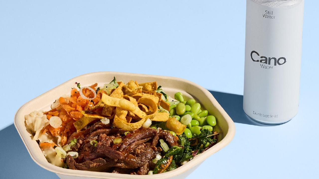 Meal card cover for: Sushi Bowl Set for One