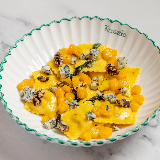 Meal card cover for: Ravioli di Zucca