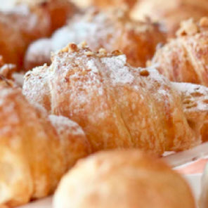 Meal card cover for: Almond Croissant