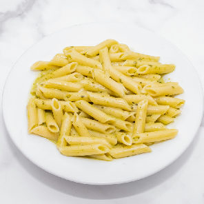 Meal card cover for: Penne Al Pesto