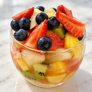 Meal card cover for: Fruit Salad