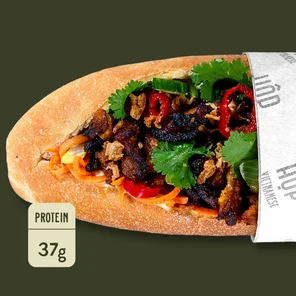 Meal card cover for: Chargrilled Honey Pork Banh Mi