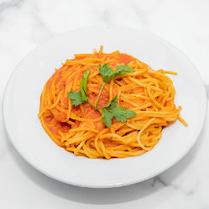 Meal card cover for: Spaghetti Napoli