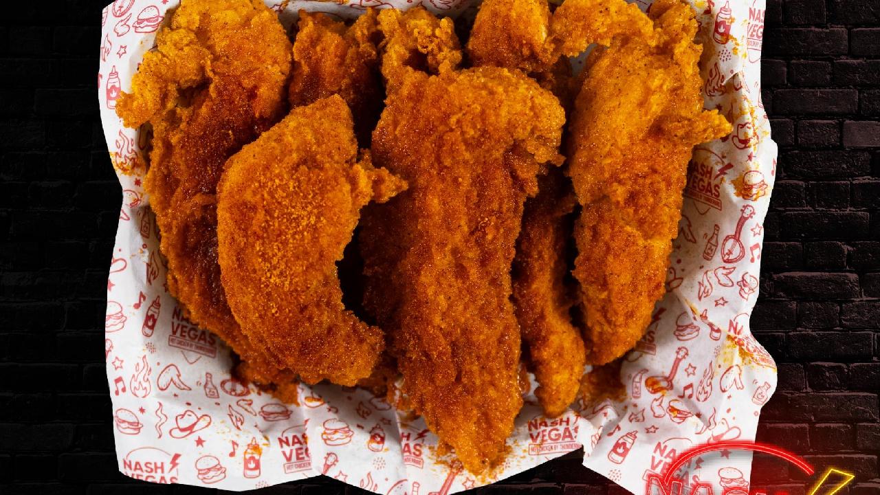 Meal card cover for: 7 Nashville Tenders