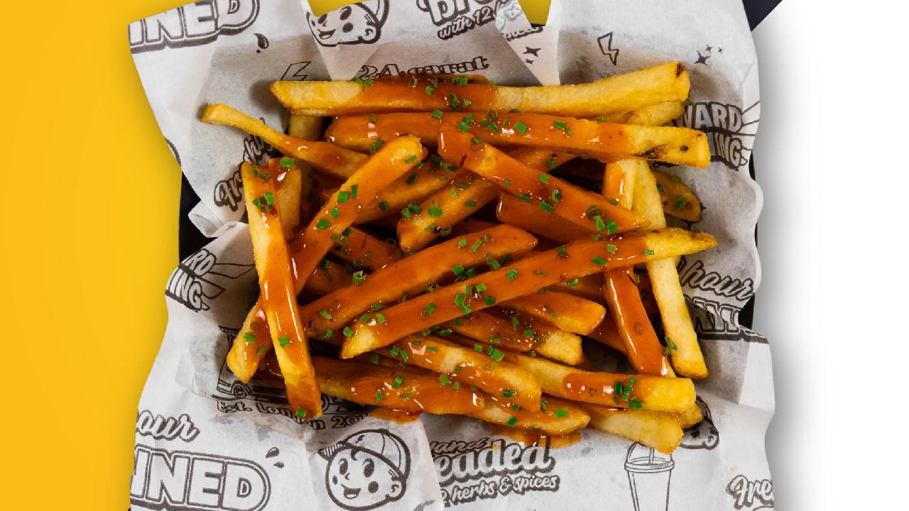 Meal card cover for: Hot Honey Fries