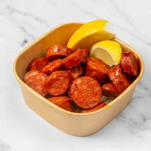 Meal card cover for: Chorizo Bites with Lemon