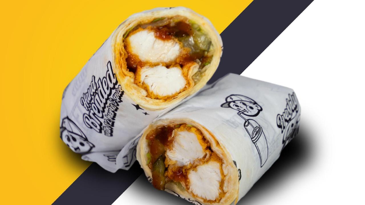 Meal card cover for: Hot Honey Wrap