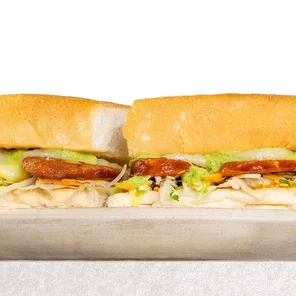 Meal card cover for: Choripan
